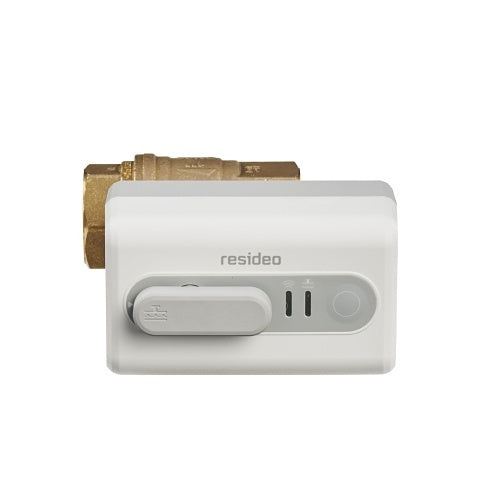 Resideo VWS02Y-1 Wi-Fi Actuator with 1/2\\" NPT Ball Valve