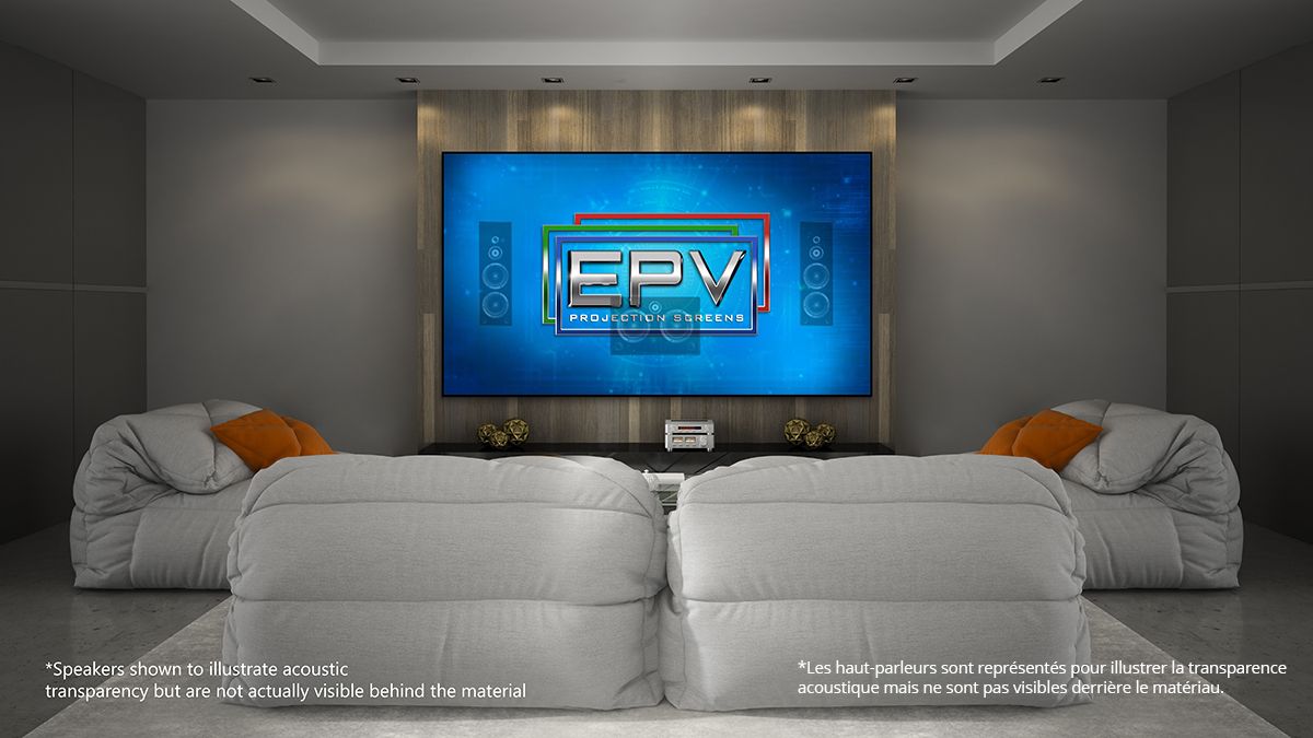 Fixed Frame AT8 Screen, ISF, Edge Free Bezel - 110in