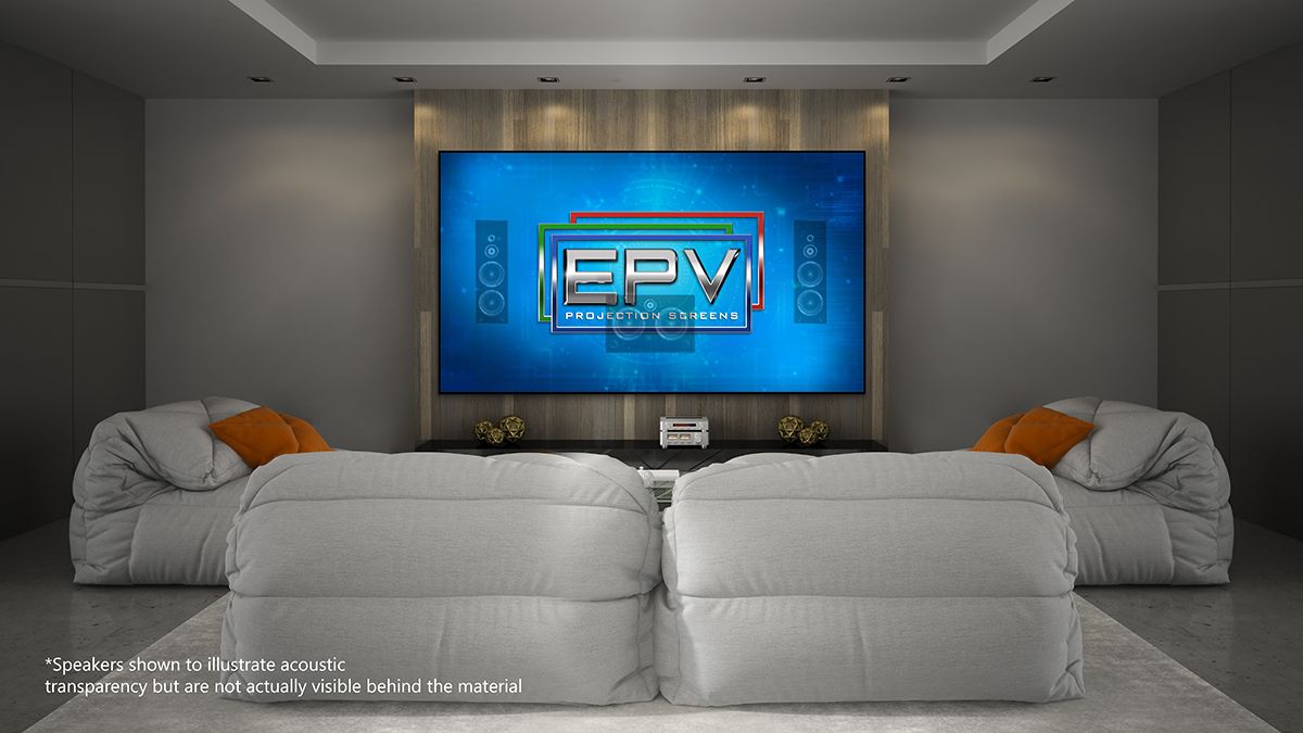 Fixed Frame AT8 Screen, ISF, Edge Free Bezel -158in (2.35:1)