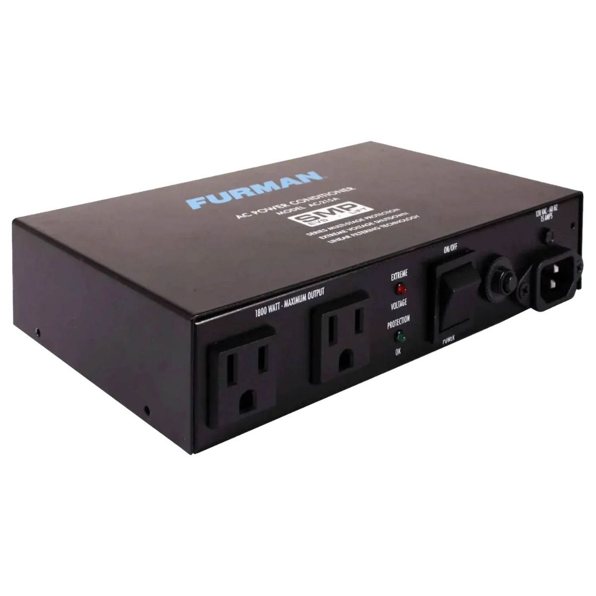 10A Adv\'d Power Conditioner, 2 Outlets, SMP w/Auto Reset EVS
