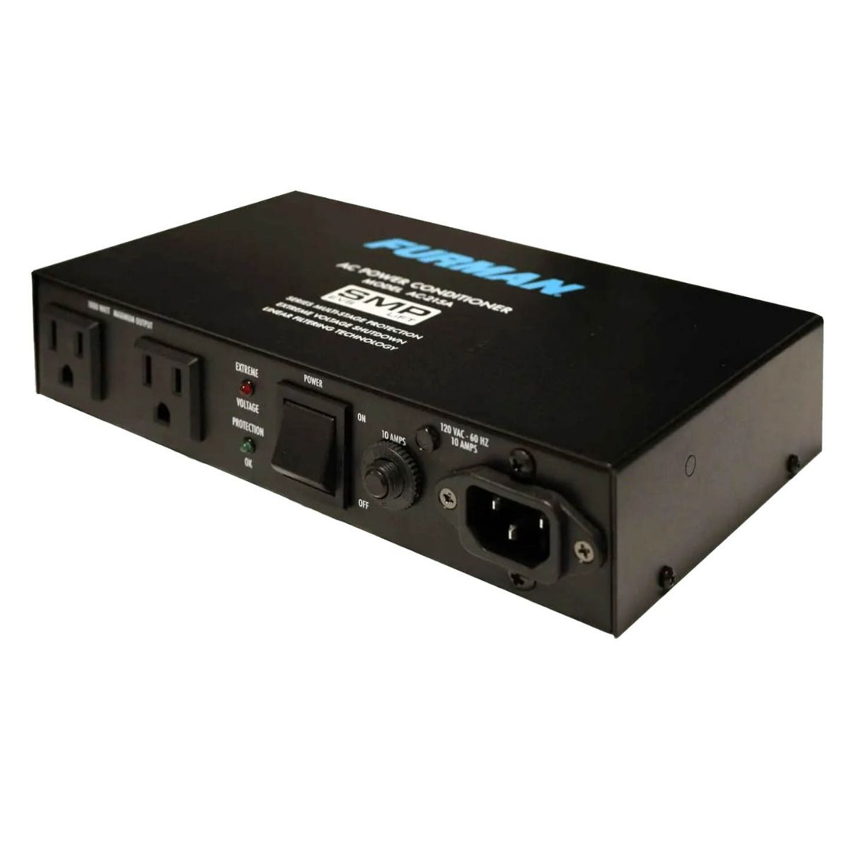 10A Adv\'d Power Conditioner, 2 Outlets, SMP w/Auto Reset EVS