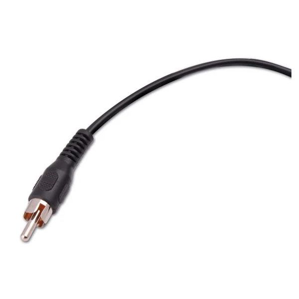 Nickel Plated RCA Male to RCA Male Plug Cable - 14ft
