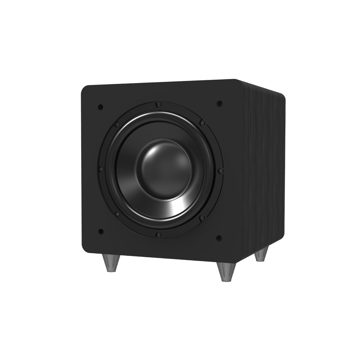 Dual-Drive 10in Subwoofer w-Active & Passive Drivers, 200w