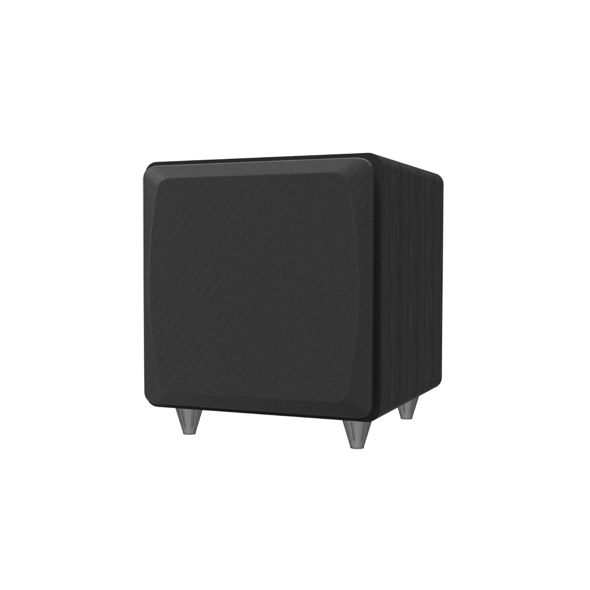 Dual-Drive 8in Subwoofer w-Active & Passive Drivers, 180w