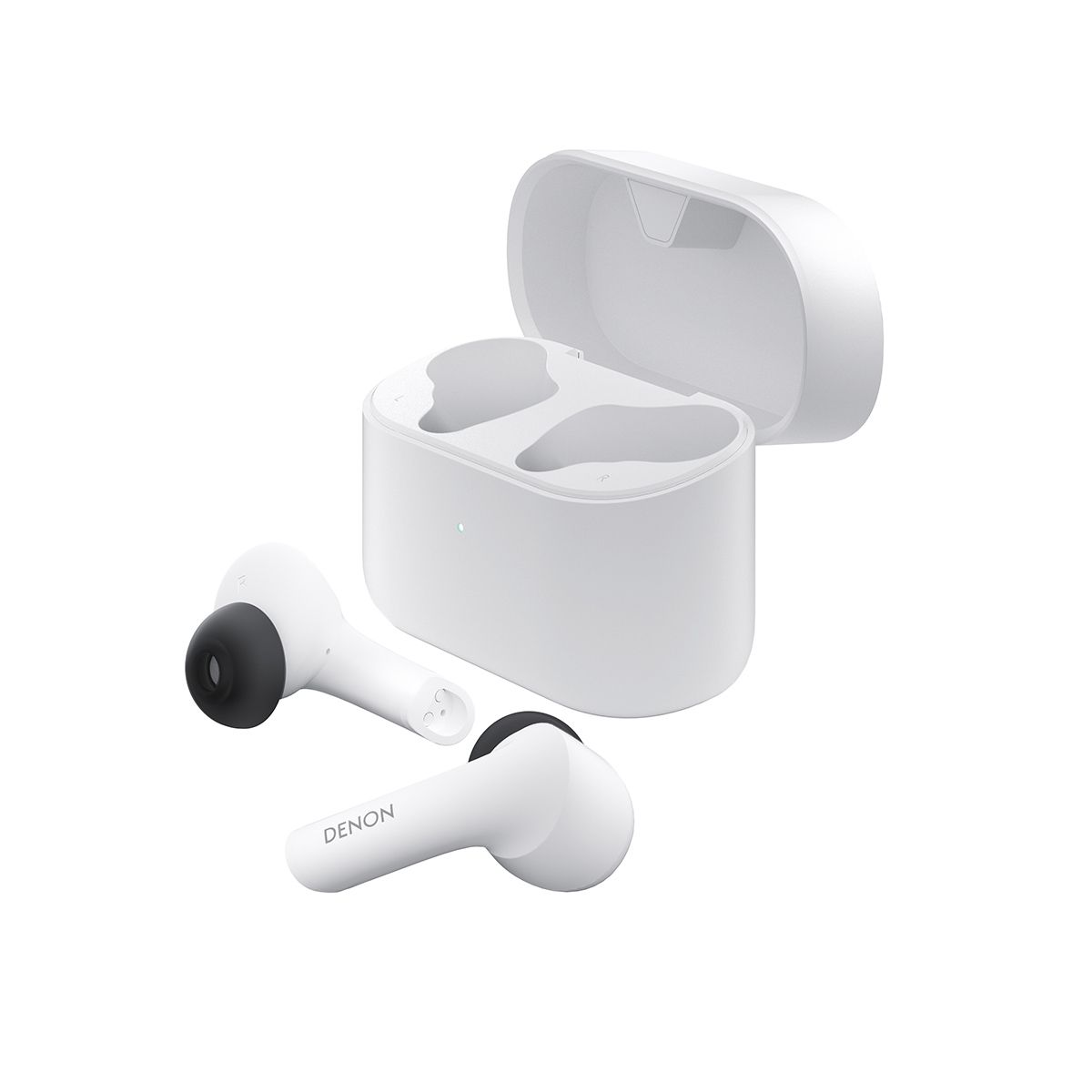 Wireless Earbuds with Denon Sound Master tuning White