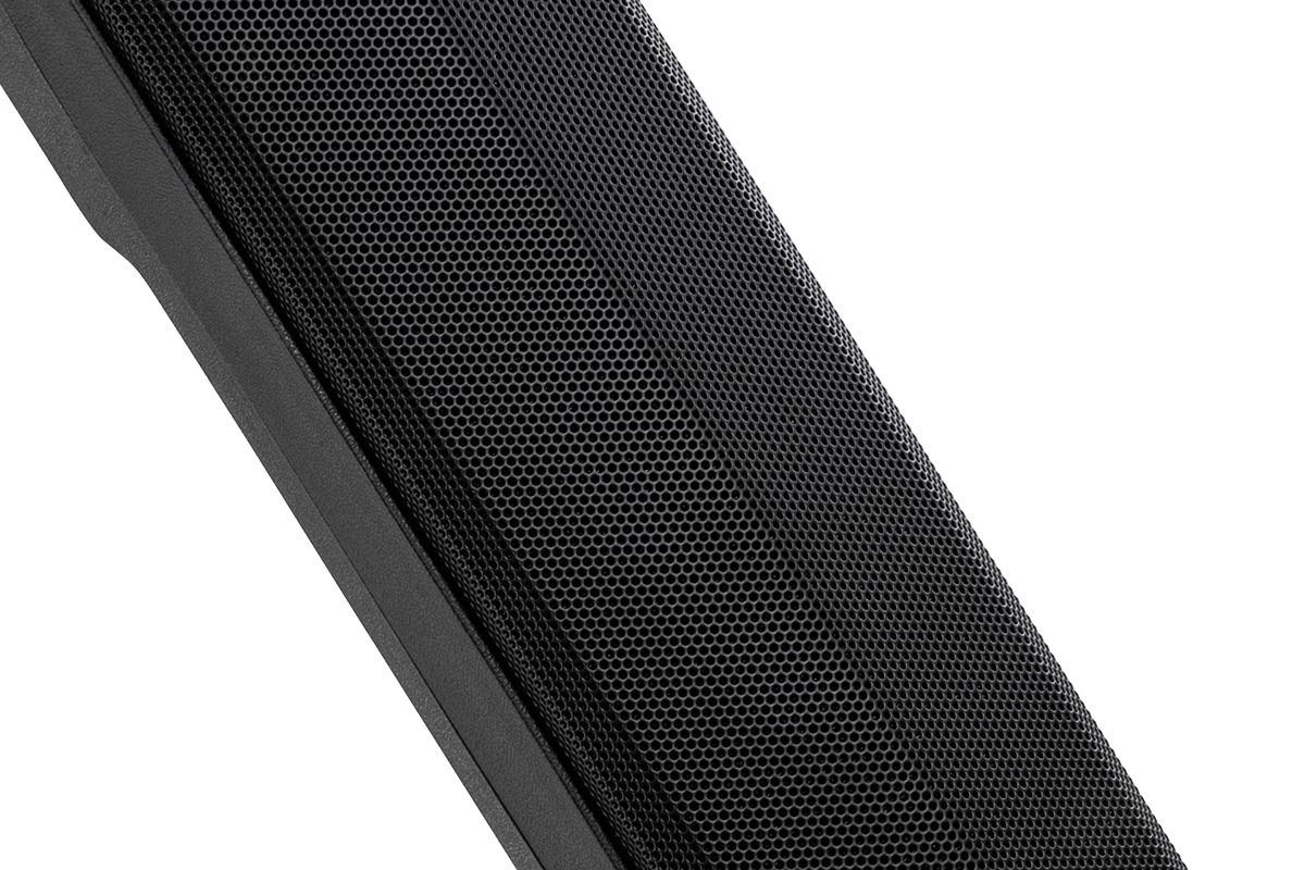 600w Portable Powered Column Array Spkr, 3ch Mix & BT