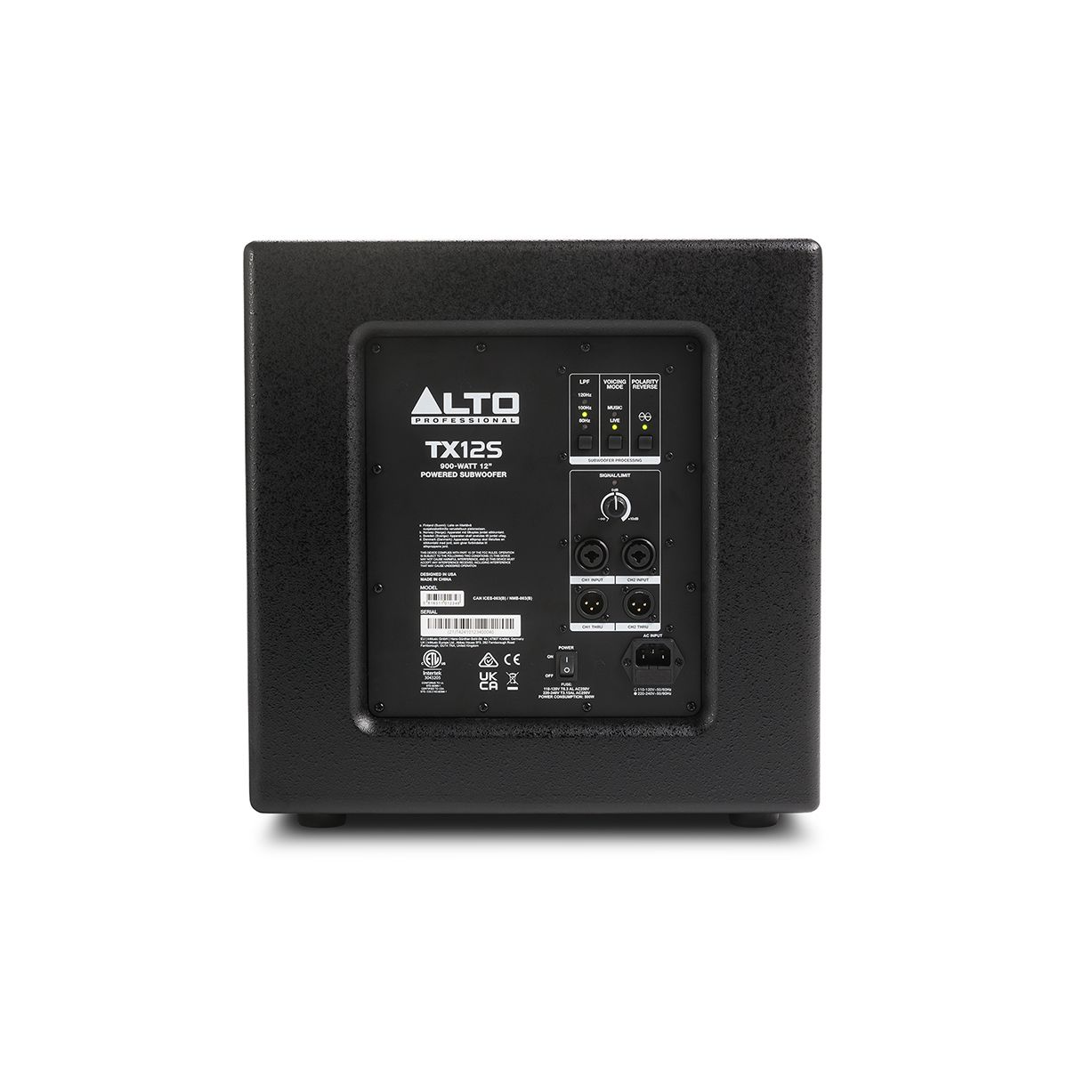 900w 12-Inch DSP-Enhanced Powered Subwoofer