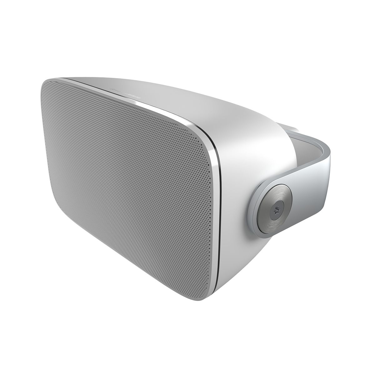 5in Outdoor Spkr w-Bass Radiator, White, ea (buy in pair)