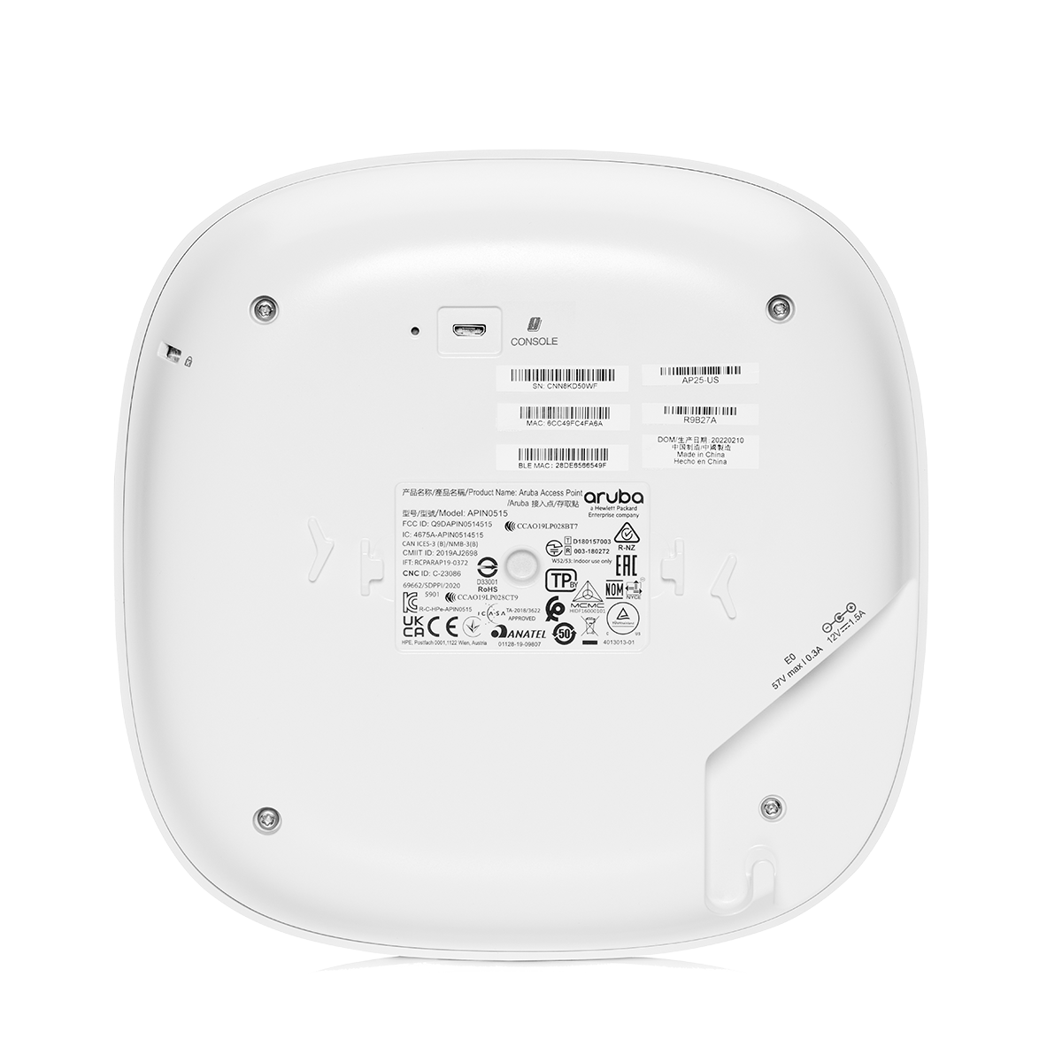 HPE Networking Instant On Access Point AP25-Bundle (w-PS)