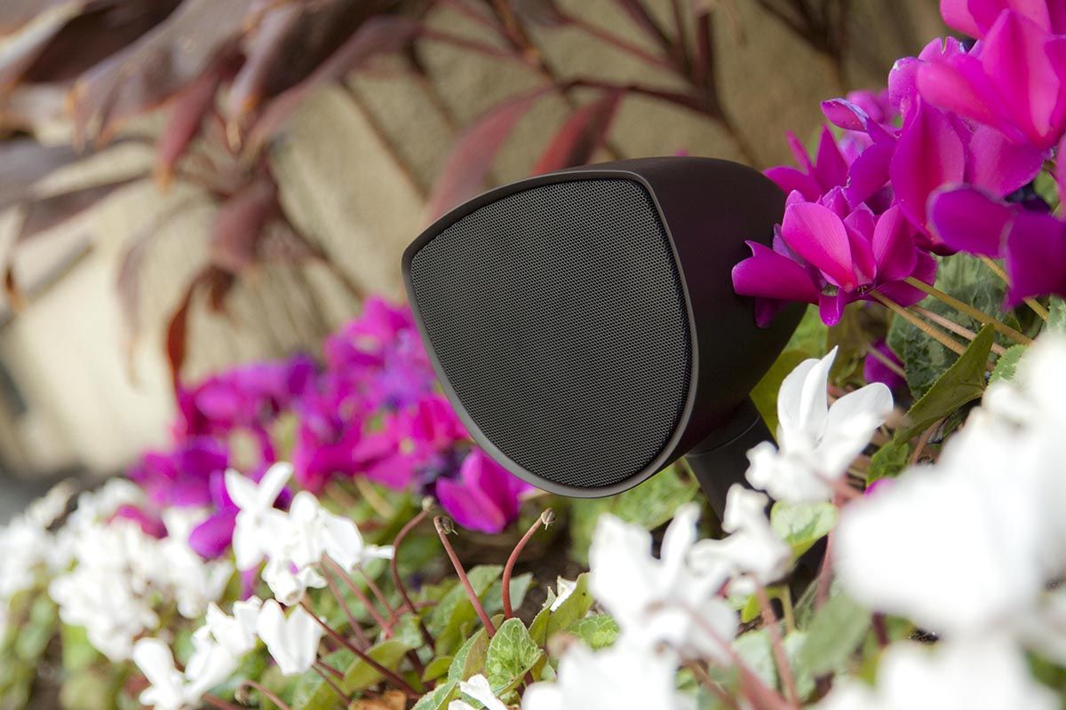 AS41 2x  4.5in 2-Way Satellite Speaker Only w- Ground Spike