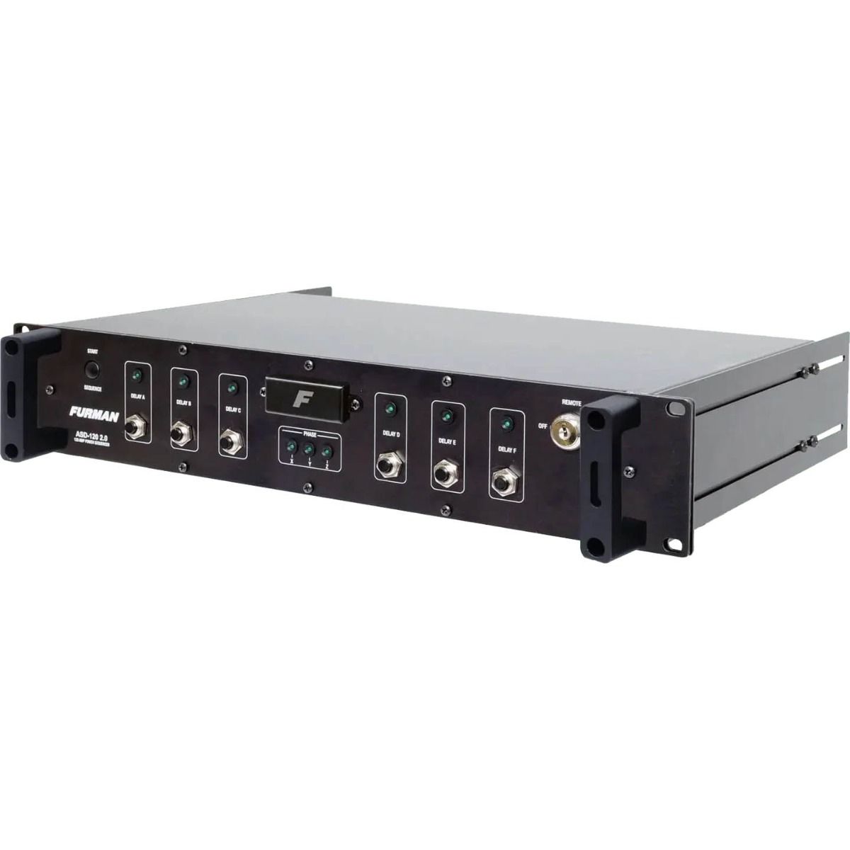 6 Ch Sequencing Power Distributor, 120A 2U (6) 20A 120V