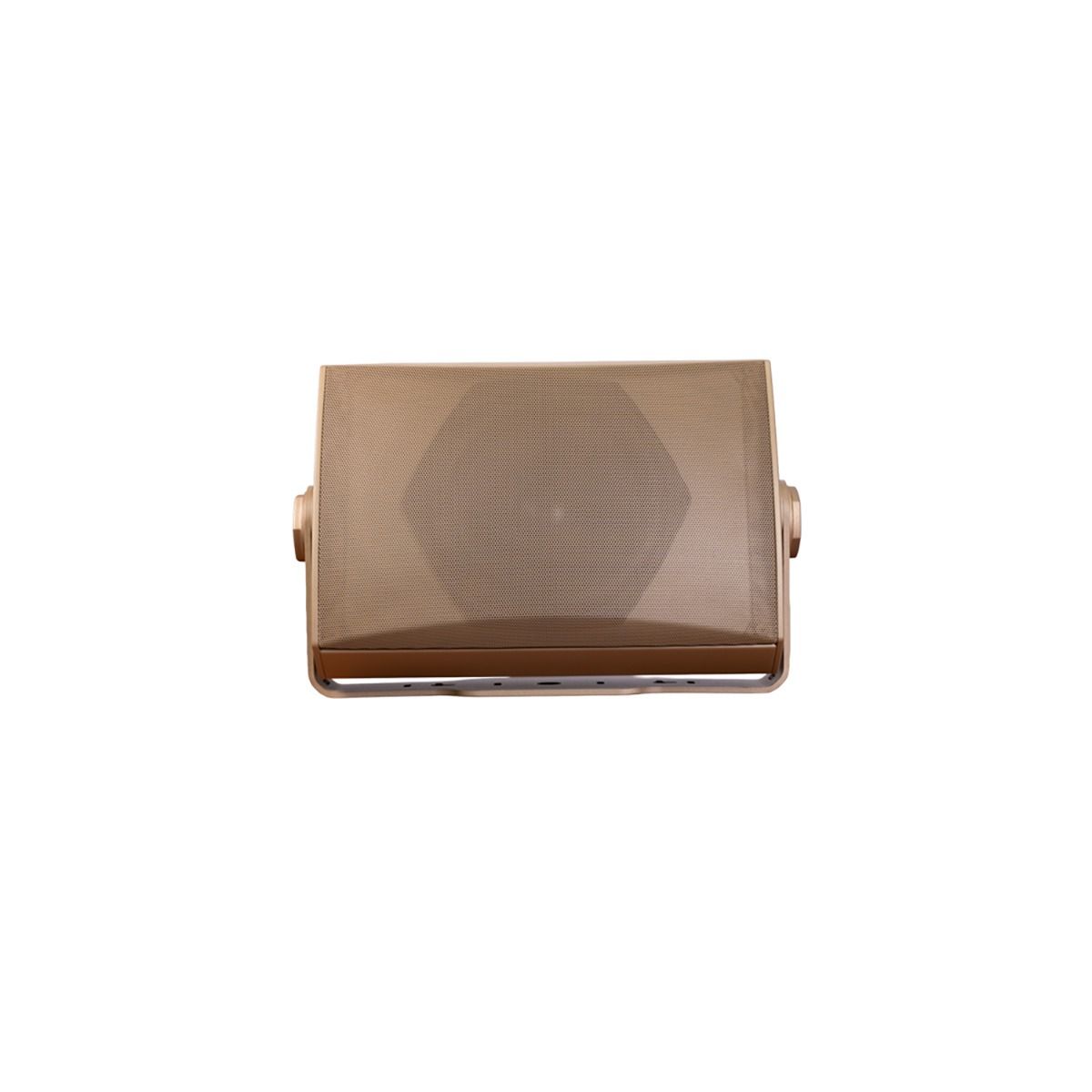 Hexagonal Surface Speaker 6.5in GF & 3in ribbon, Champagne