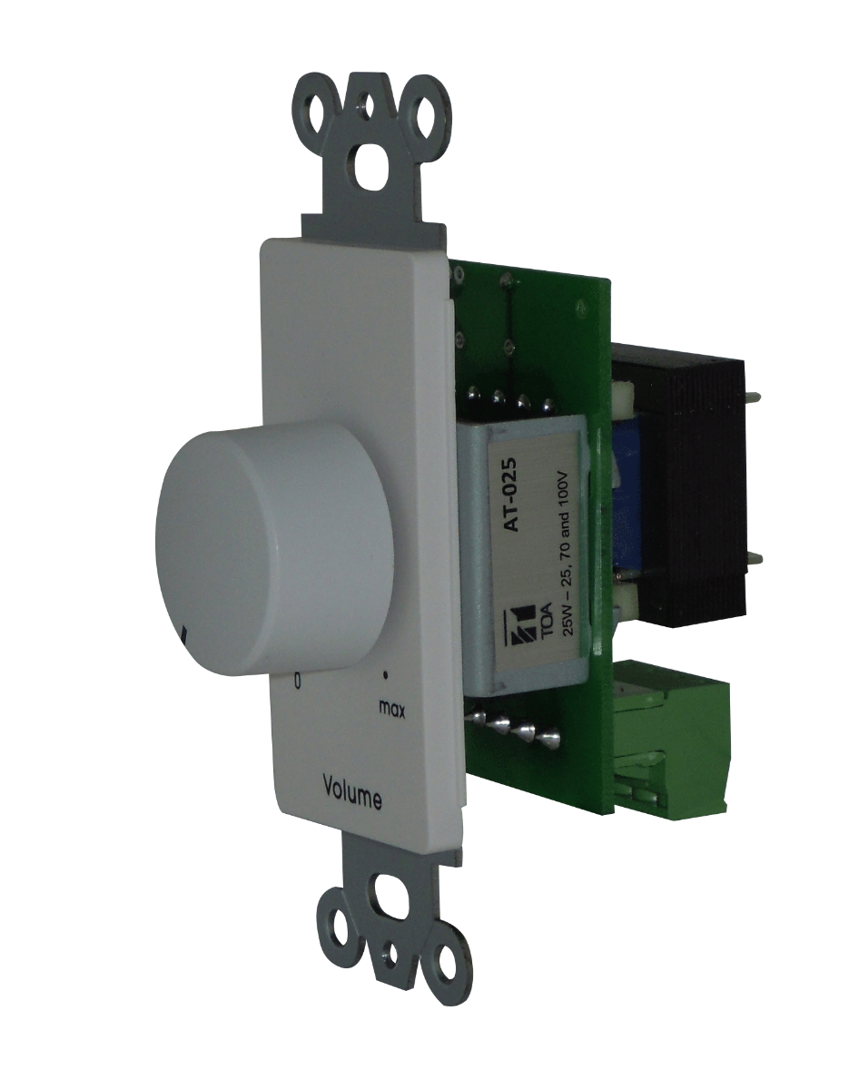 Decora-Style Volume control 25W 25-70-100 V