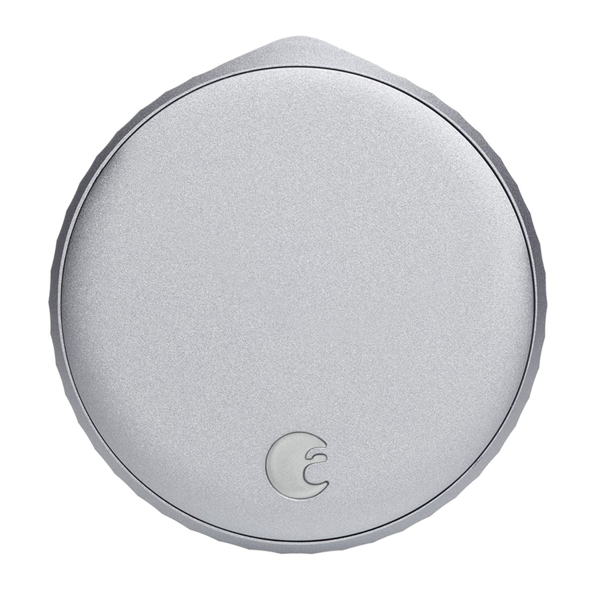August Pro Smart Deadbolt w- Wi-Fi, Silver