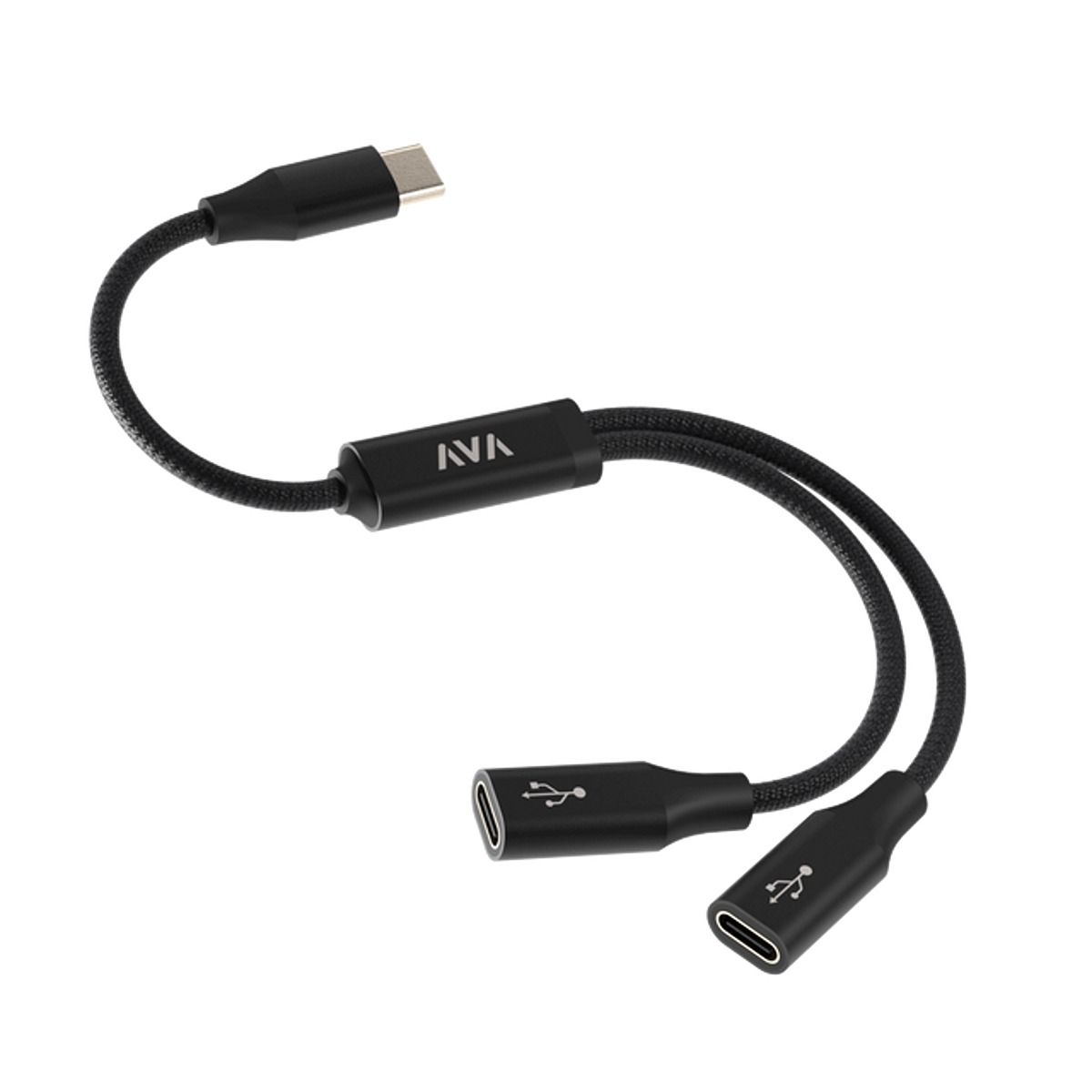 AVA Splitter USB-C Cable (USB-C to 2x USB-C)