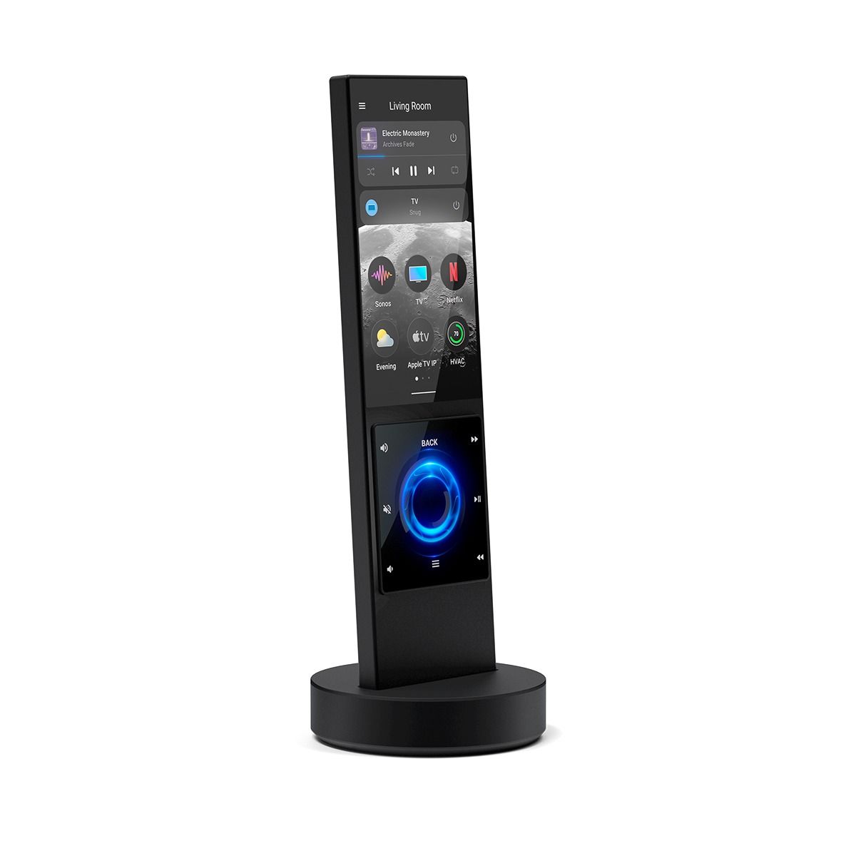 AVA Cinema Touchscreen Remote w-DynamicKP, WF & IPCtrl - BLK