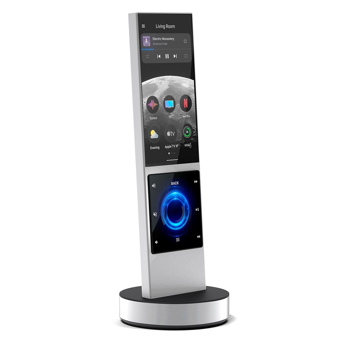 AVA Cinema Touchscreen Remote w-DynamicKP, WF & IPCtrl - SLV