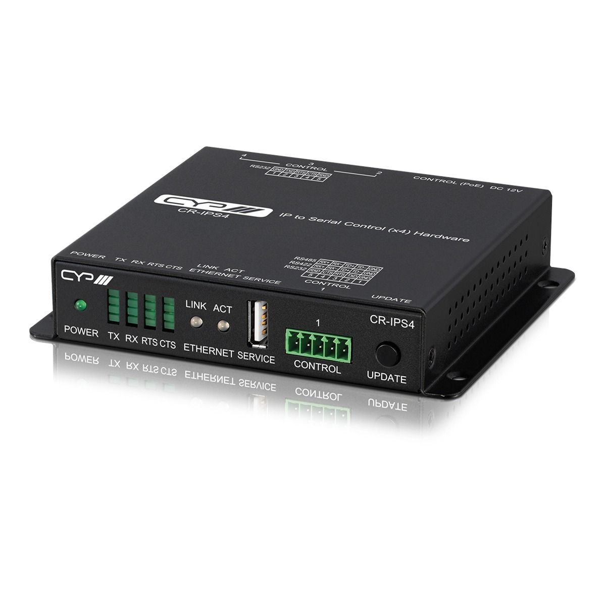 AVA CYP IP to Serial Controller with four I/O Ports
