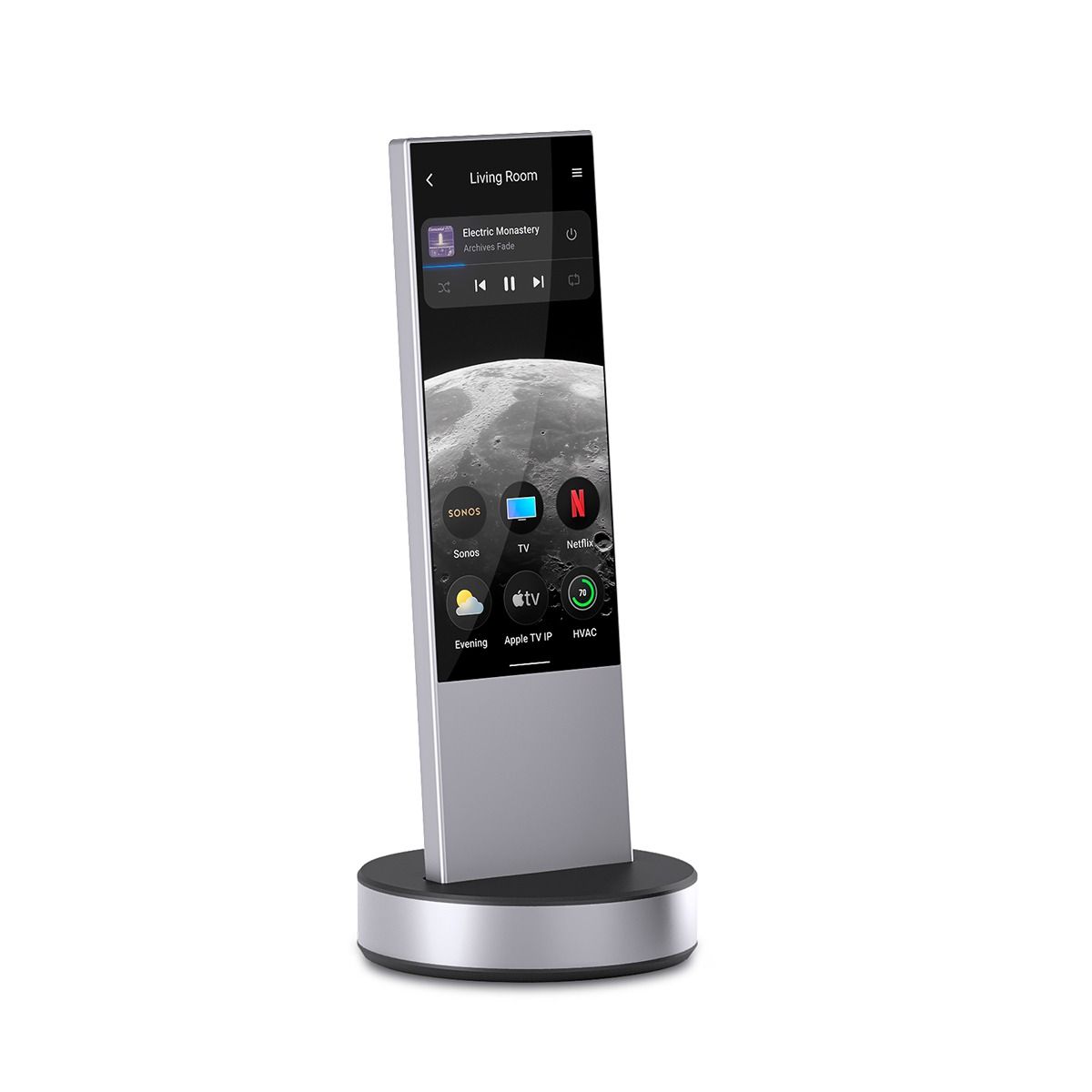 AVA Home Touchscreen Remote w- WiFi & IPCtrl - SLV