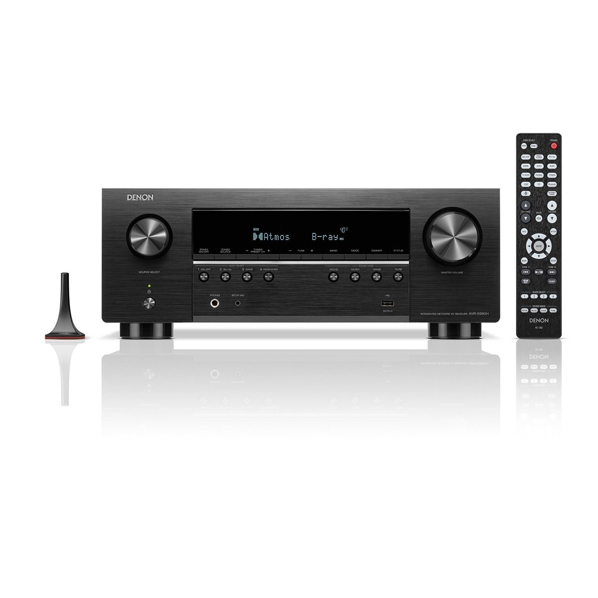 7.2ch AVR, 8K (Upscale), 90W /ch, 3x HDMI 2.1