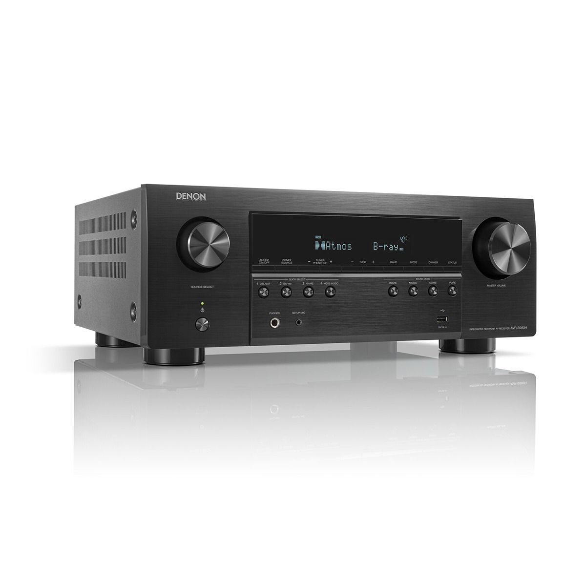 7.2ch AVR, 8K (Upscale), 90W /ch, 3x HDMI 2.1