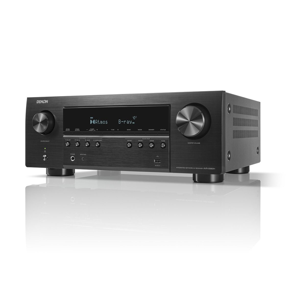 7.2ch AVR, 8K (Upscale), 90W /ch, 3x HDMI 2.1
