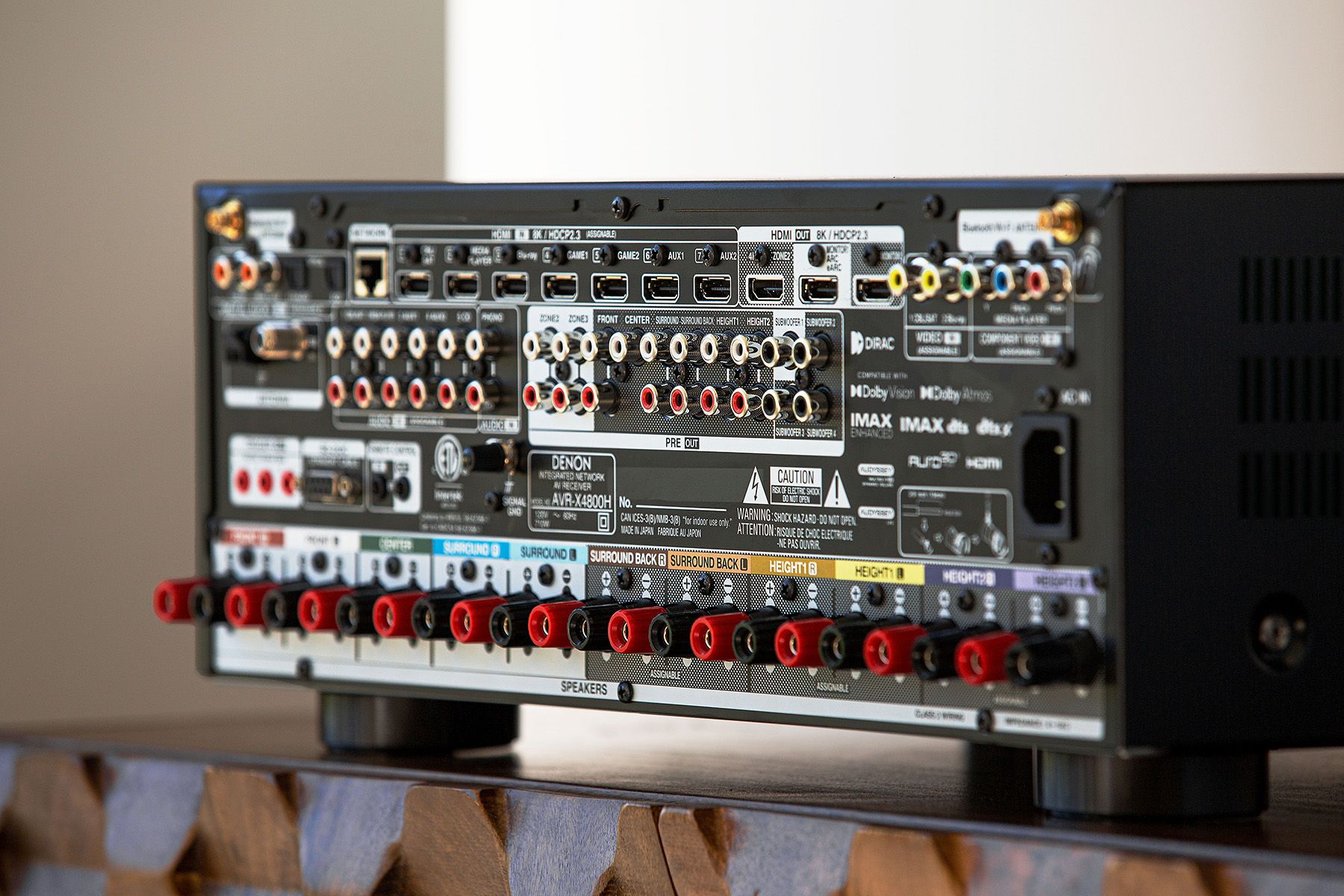 9.4 x 125w -ch, 8K AV Receiver, 3zone, w-NEW GUI