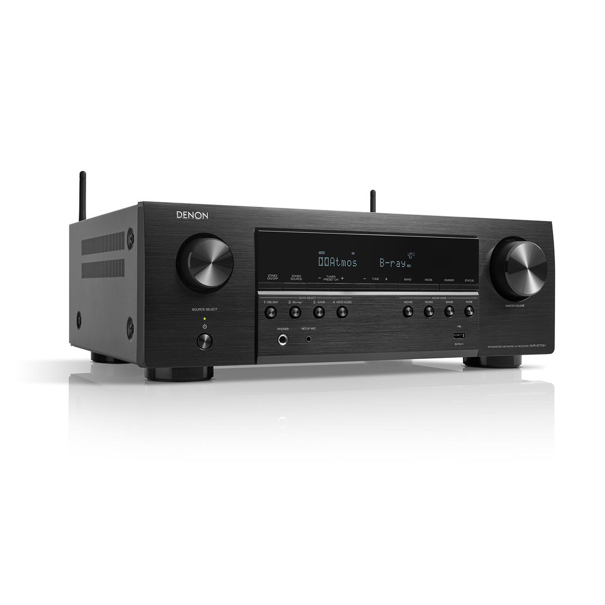 7.2 Ch 8K AV Receiver with 75W per ch w-HEOS