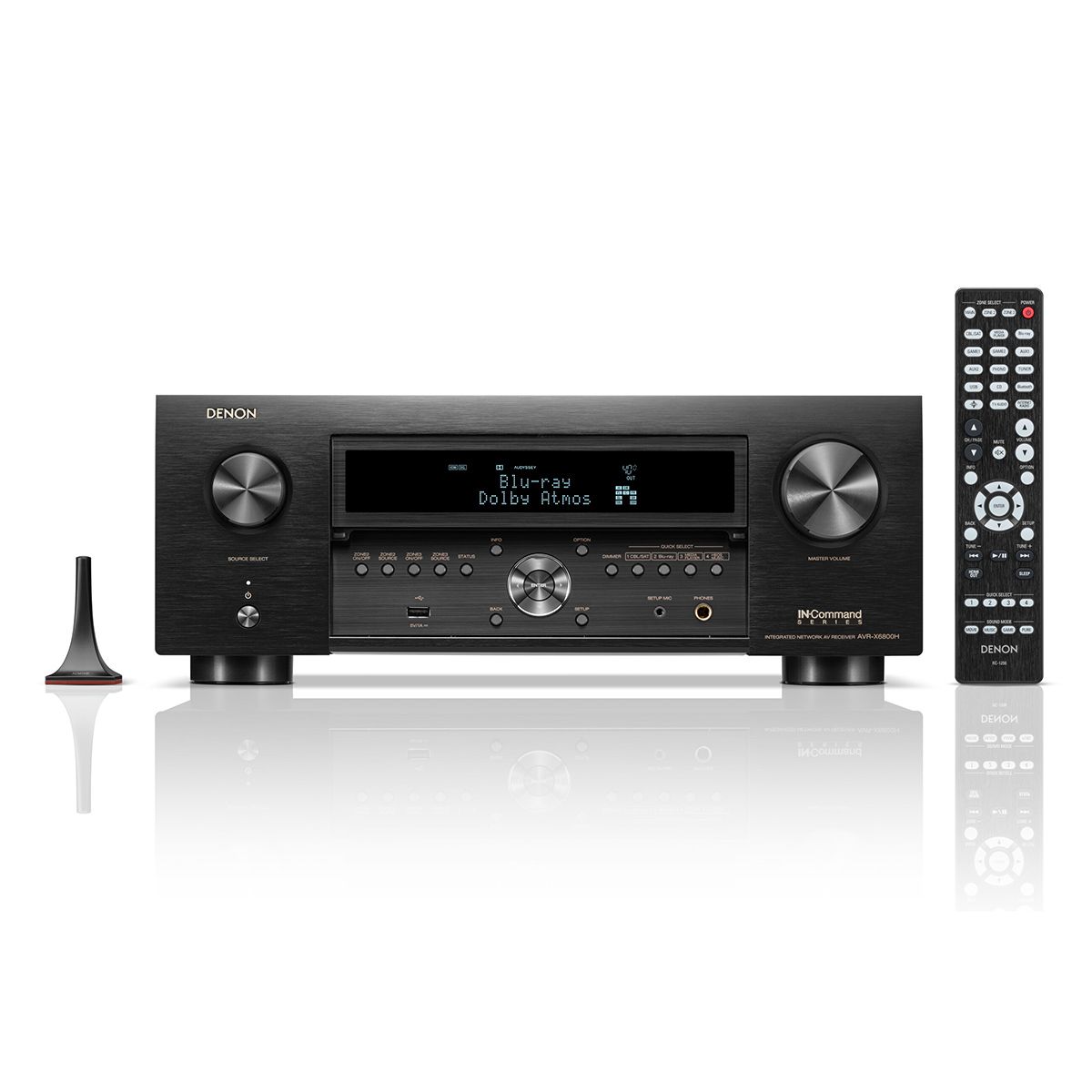 11.4ch x 140w 8K AV Receiver with HEOS & MultiEQ XT32