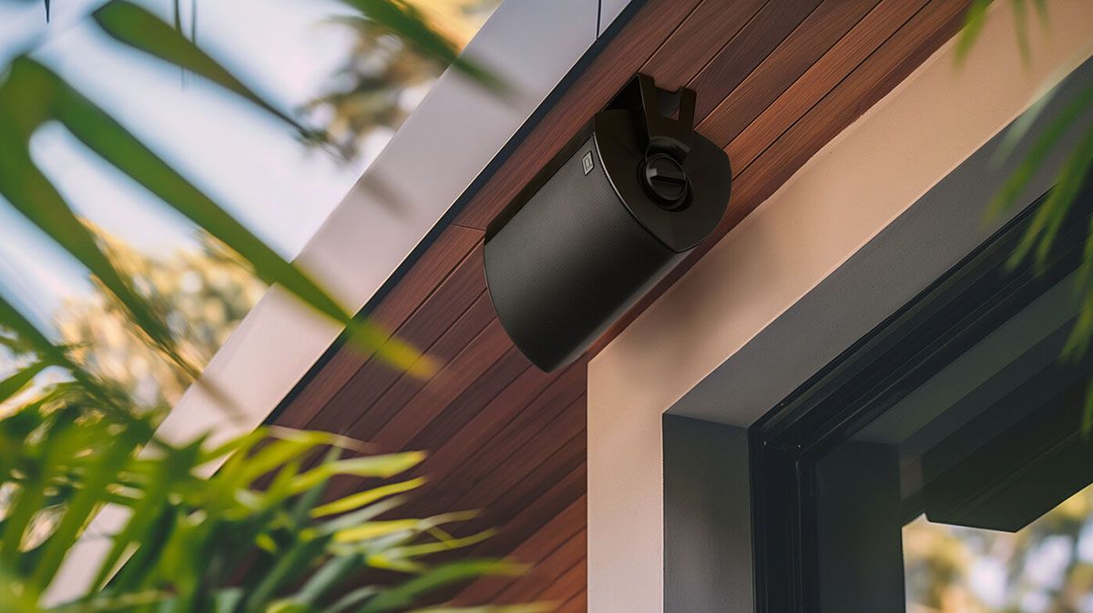 4.5in Two-Way Surface-Mount Outdoor Speaker -  Black