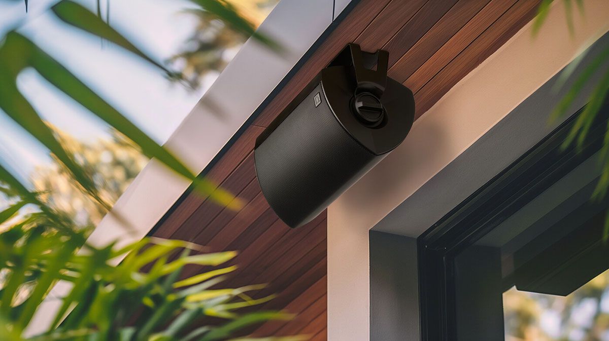 5.25in Two-Way Surface-Mount Outdoor Speaker -  Black