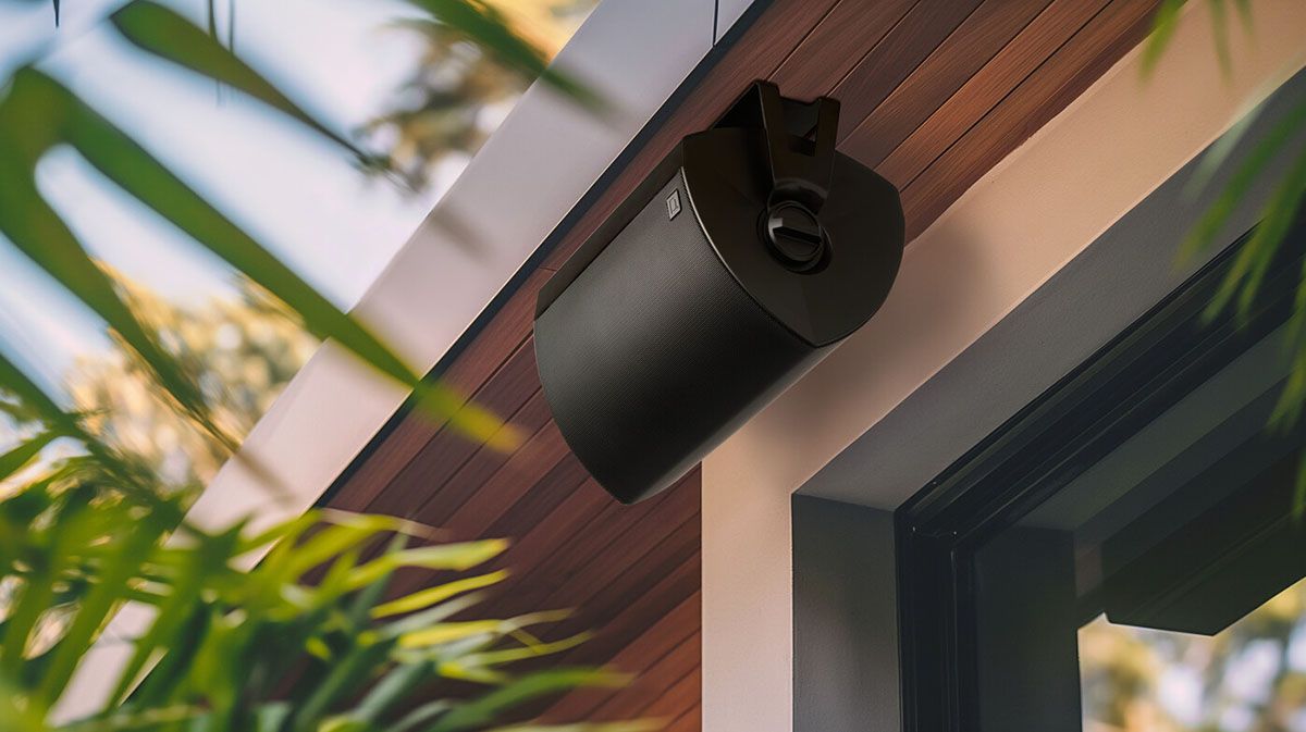 6.5in Two-Way Surface-Mount Outdoor Speaker -  Black