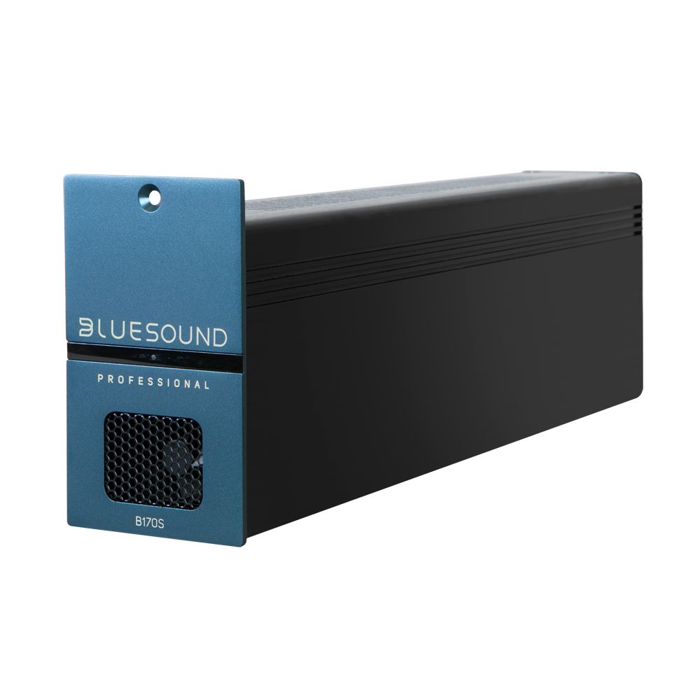 1 Zone Networked Streaming Stereo Amplifier - 8Ohms/70/100V