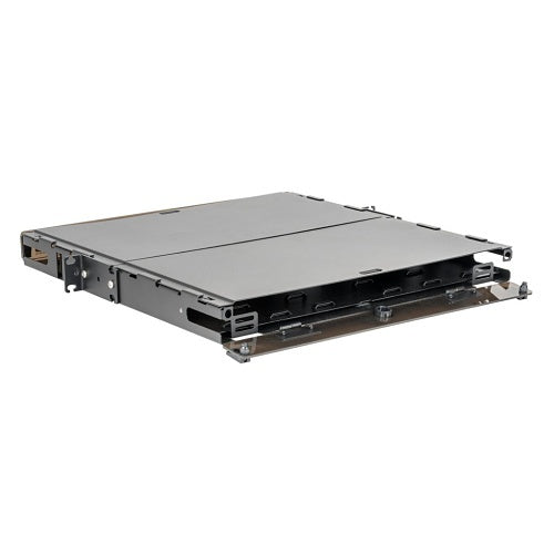 Hubbell FCR1U3SPX Rackmount Enclosure for Fiber Optic Cable, 1U, 3 FSP Panels