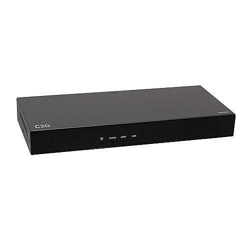 C2G C2G30020 HDMI HDBaseT 3.5mm, USB-A and RS232 over Cat Audio De-Embedding Extender Box Receiver, 4K 60Hz,Black