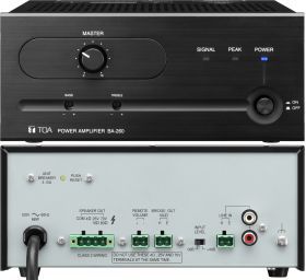 60W one input mixer-amplifier one line input 4 ohm 25V 70V