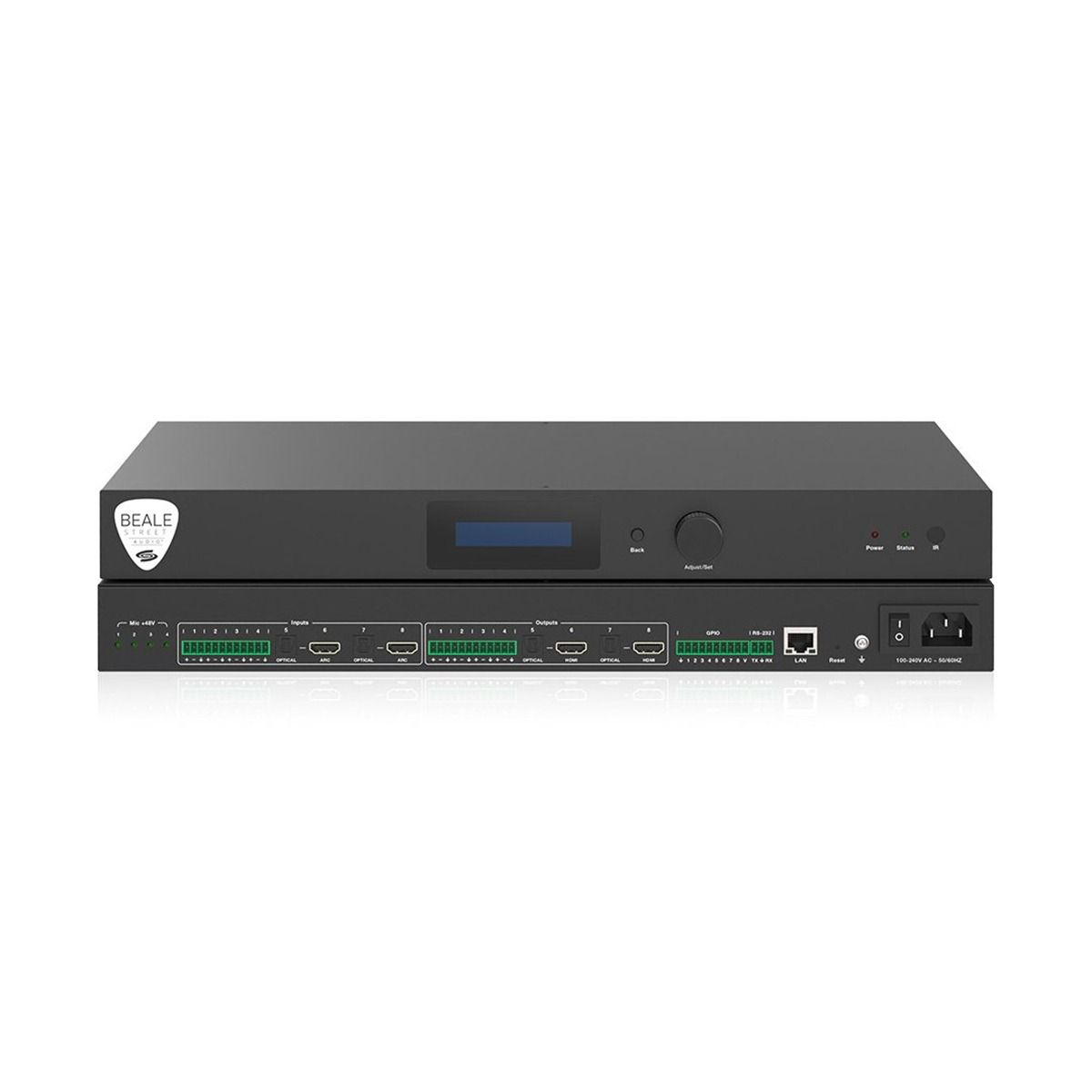 8×8 Audio Matrix Processor with DSP and ARC