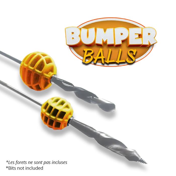 Bumper Balls - 1 1/2in & 2 in - Flex drill bit guides