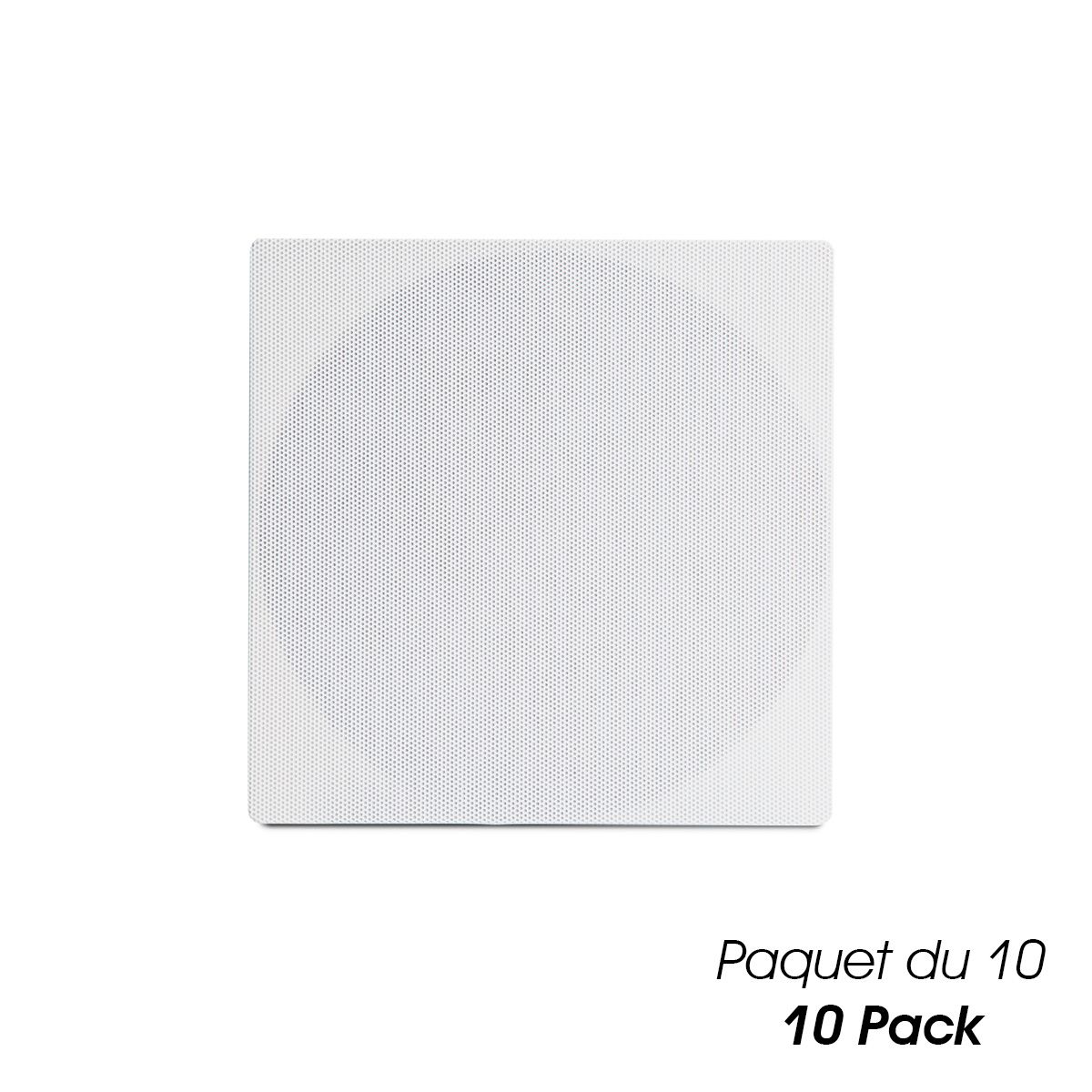 BCS Series Square Grille - White  (10 Pack)
