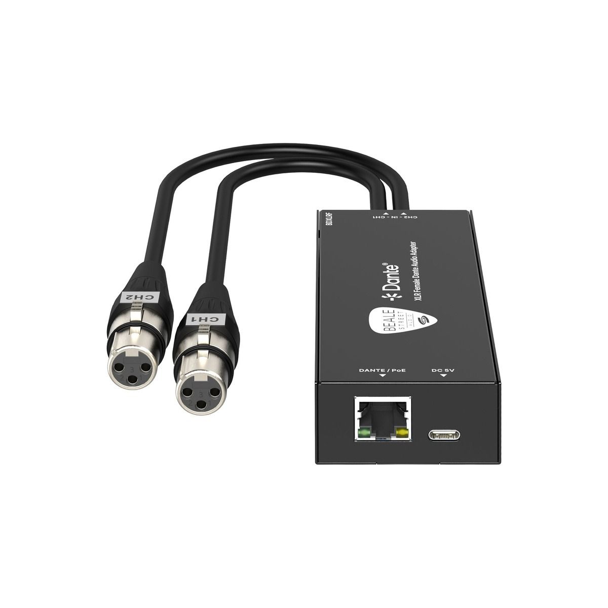 XLR Male Dante Audio Output Adapter