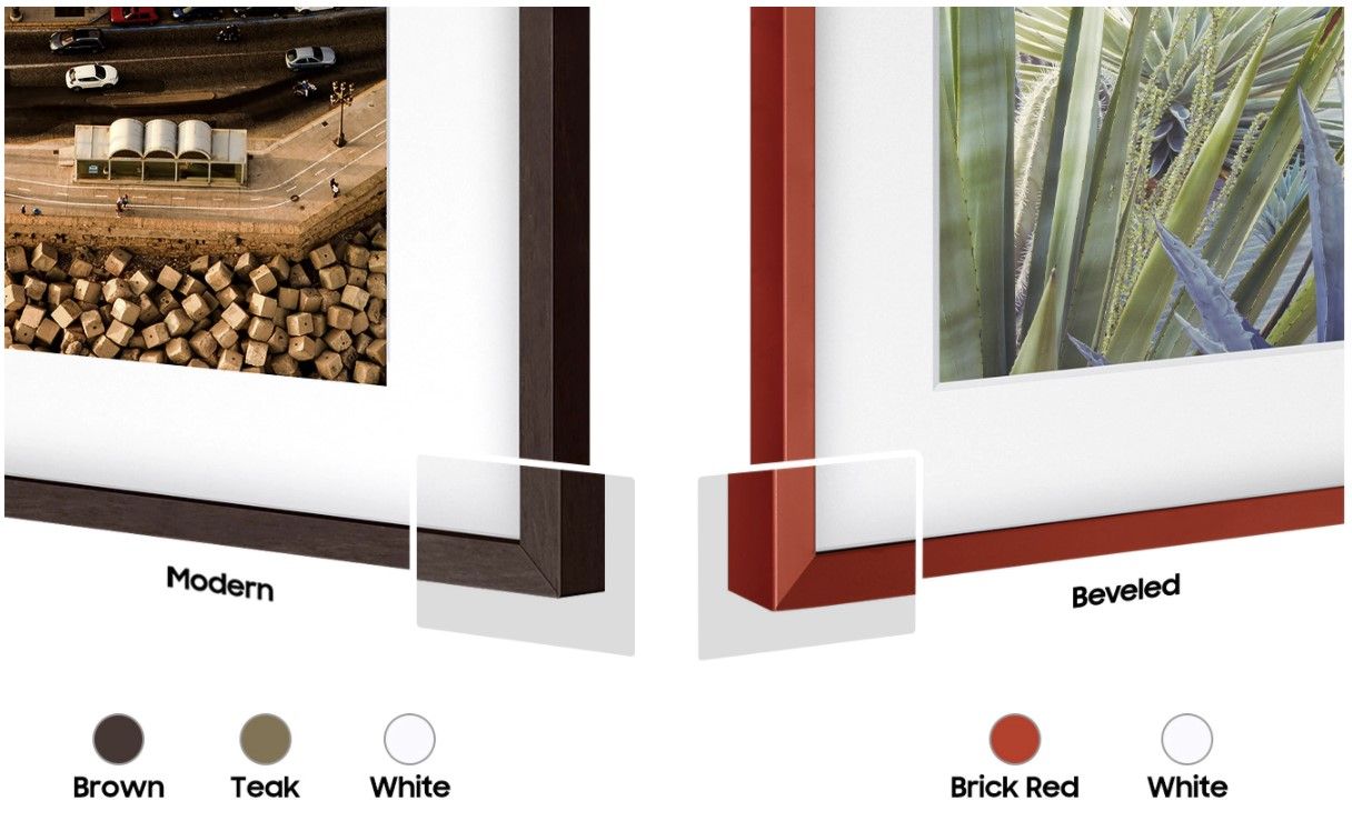 The Frame Bezel Kit -32 inch (LS03C) in Teak