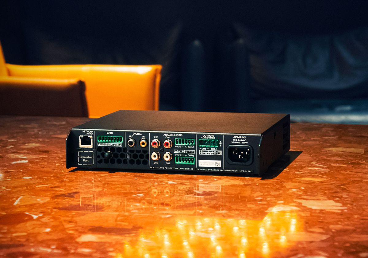 PowerZone Connect 122 - 10 input 125w 8 Ohm-70v, 2ch IP Amp