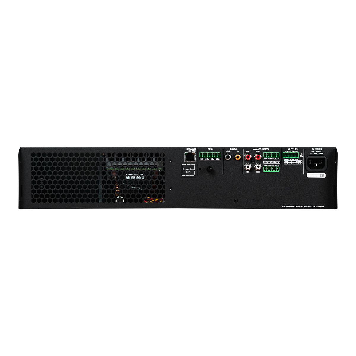 PowerZone Connect 1502 - 10 input 1500w 8 Ohm-70v, 2ch IP Am