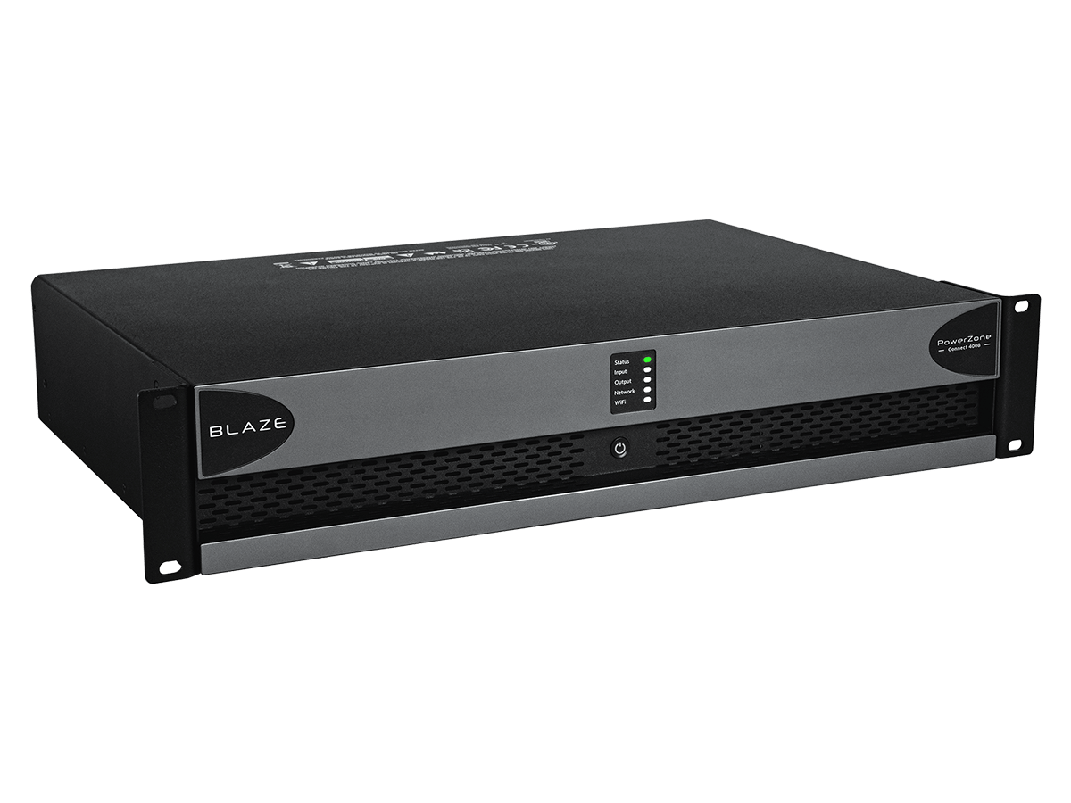 PowerZone Connect 4008 - 2U - 4000w 8Ohm-70v, 8ch IP Amp