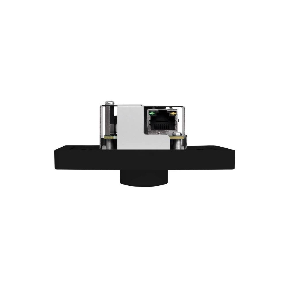 Multi-Zone PoE-powered wall-controller, Single Gang Black