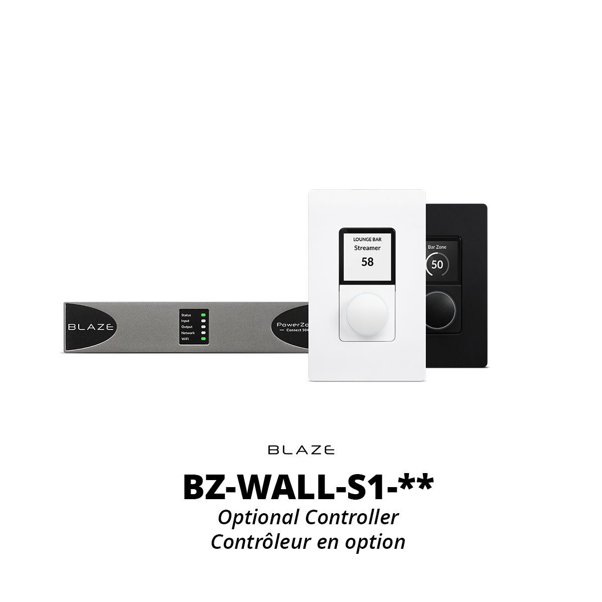 PowerZone Connect --1U 500W 8Ohm-70v 8ch IP Amp