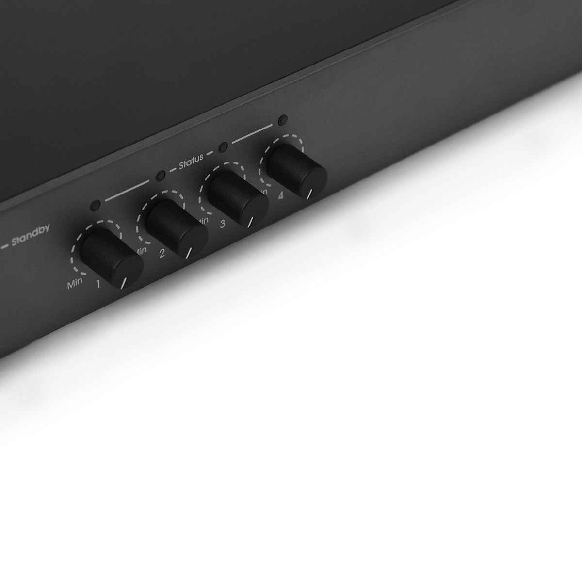 PowerZone 1004 - 4x250w Bal 4-input 8 Ohm-70v Amp, 1U-RK Inc