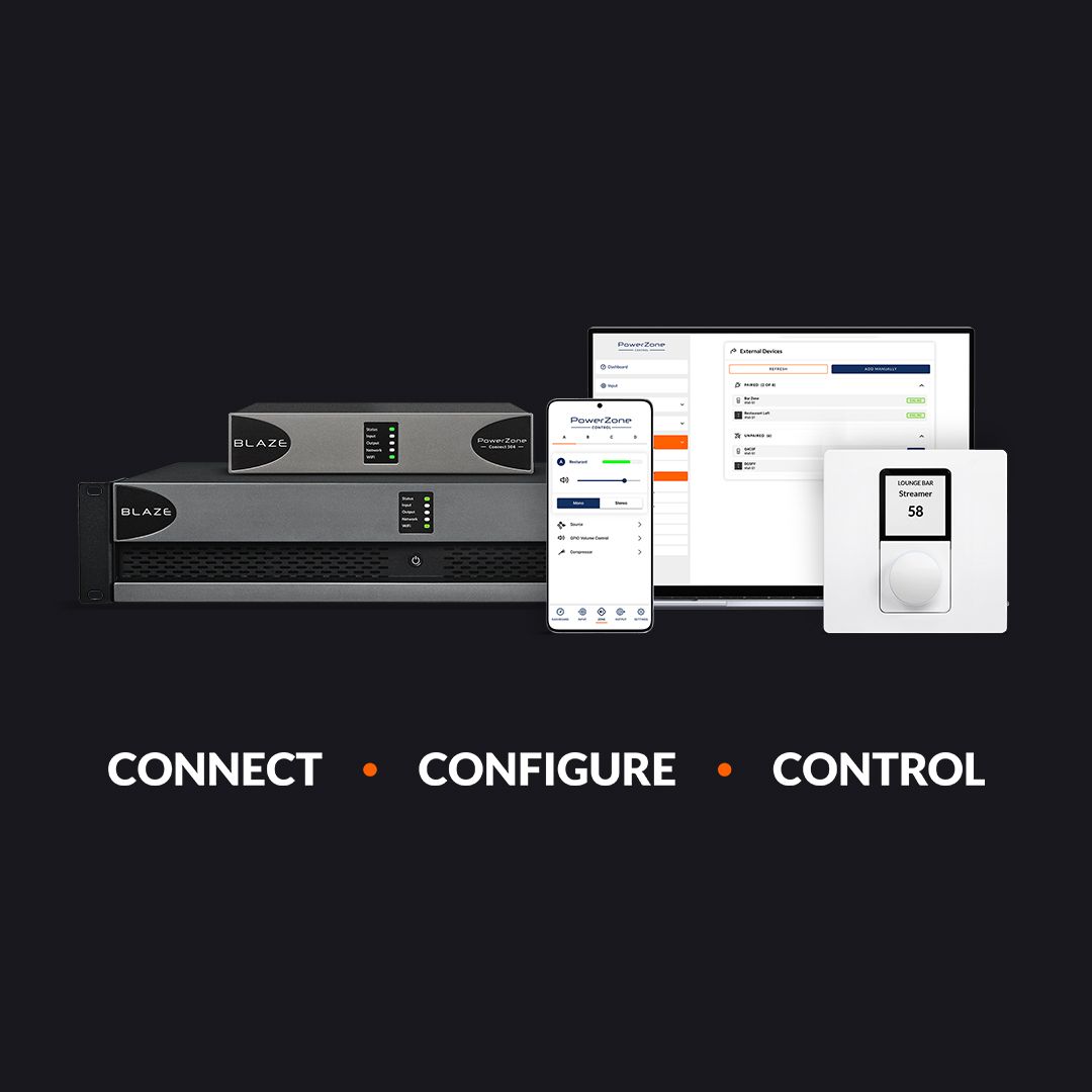 PowerZone Connect 6008 - 2U - 6000w 8Ohm-70v, 8ch IP Amp