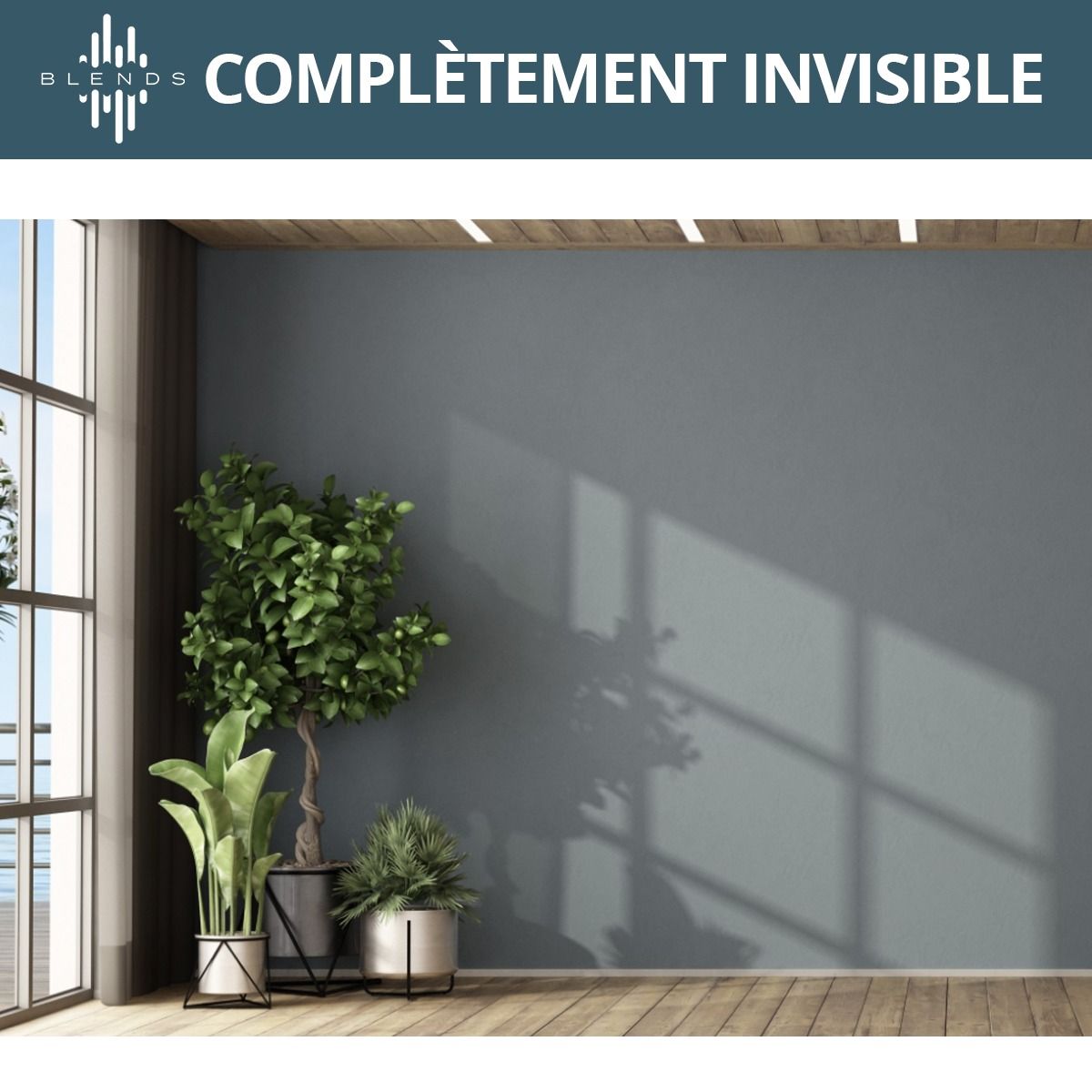 8in 3-way  Full Range, BLENDS Invisible Speaker