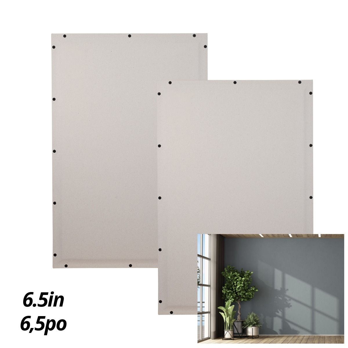 6.5in 2-way Full Range, BLENDS Invisible Speaker